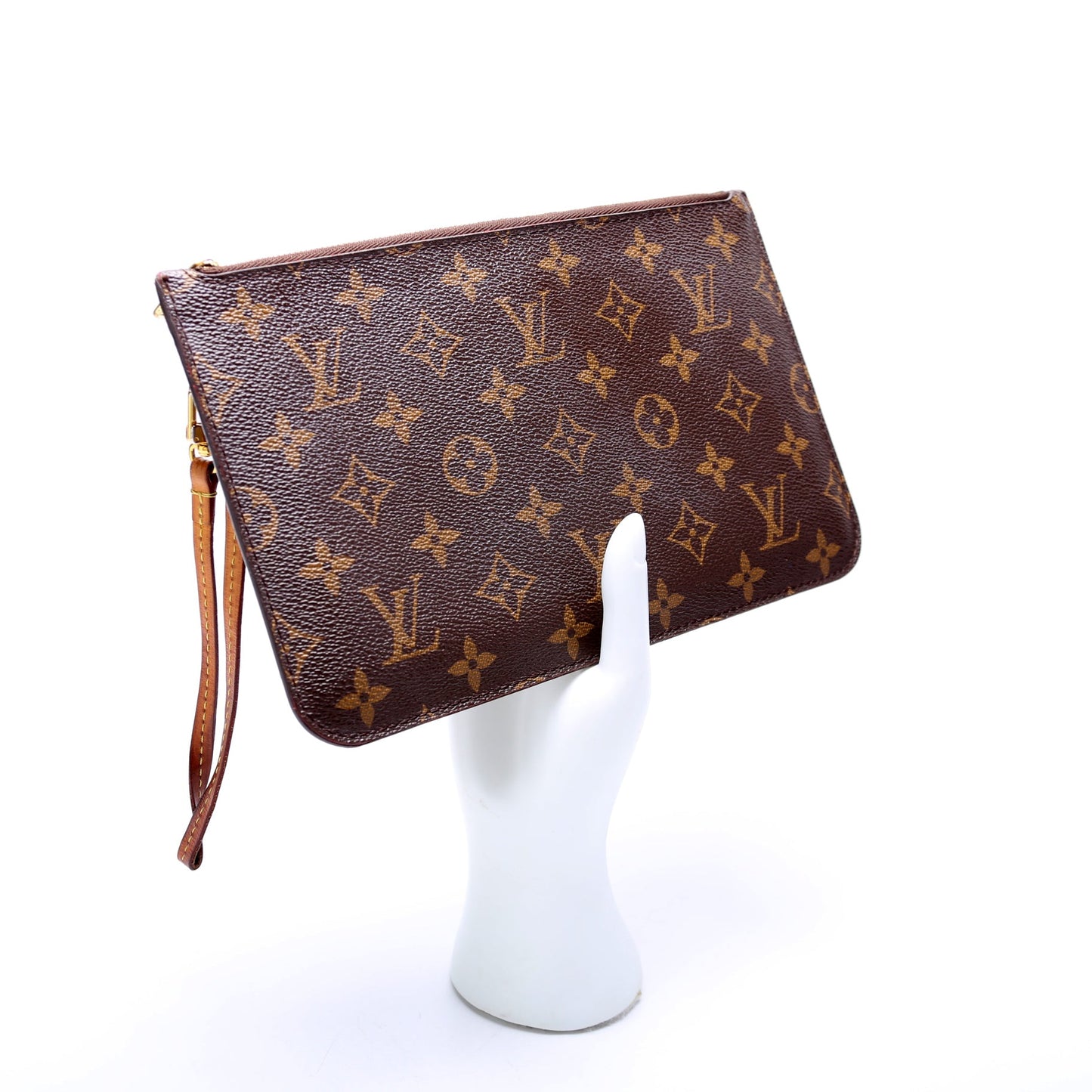 Pochette Only Monogram Neverfull Beige