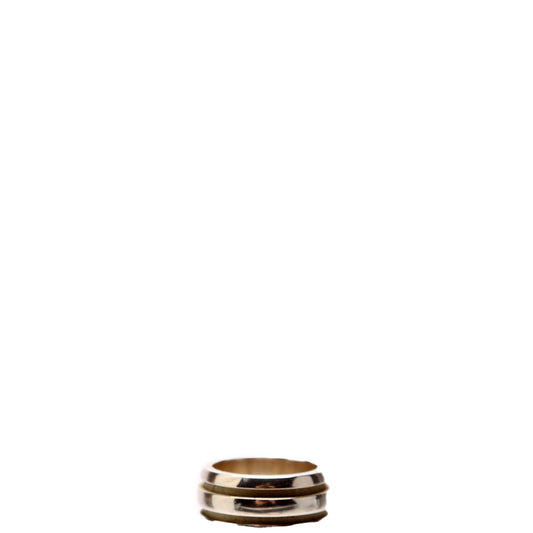 Atlas Groove Ring 925 Size 4.5