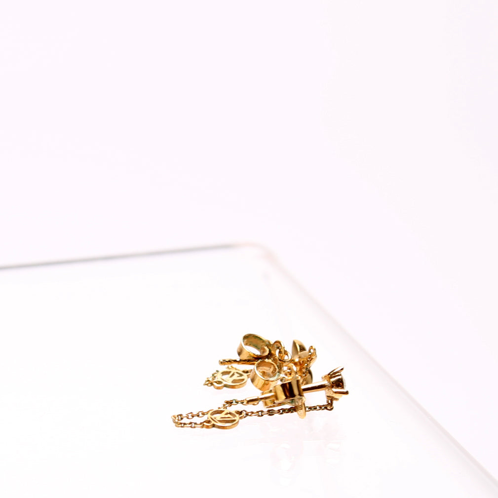 Petit Louis Earrings Gold
