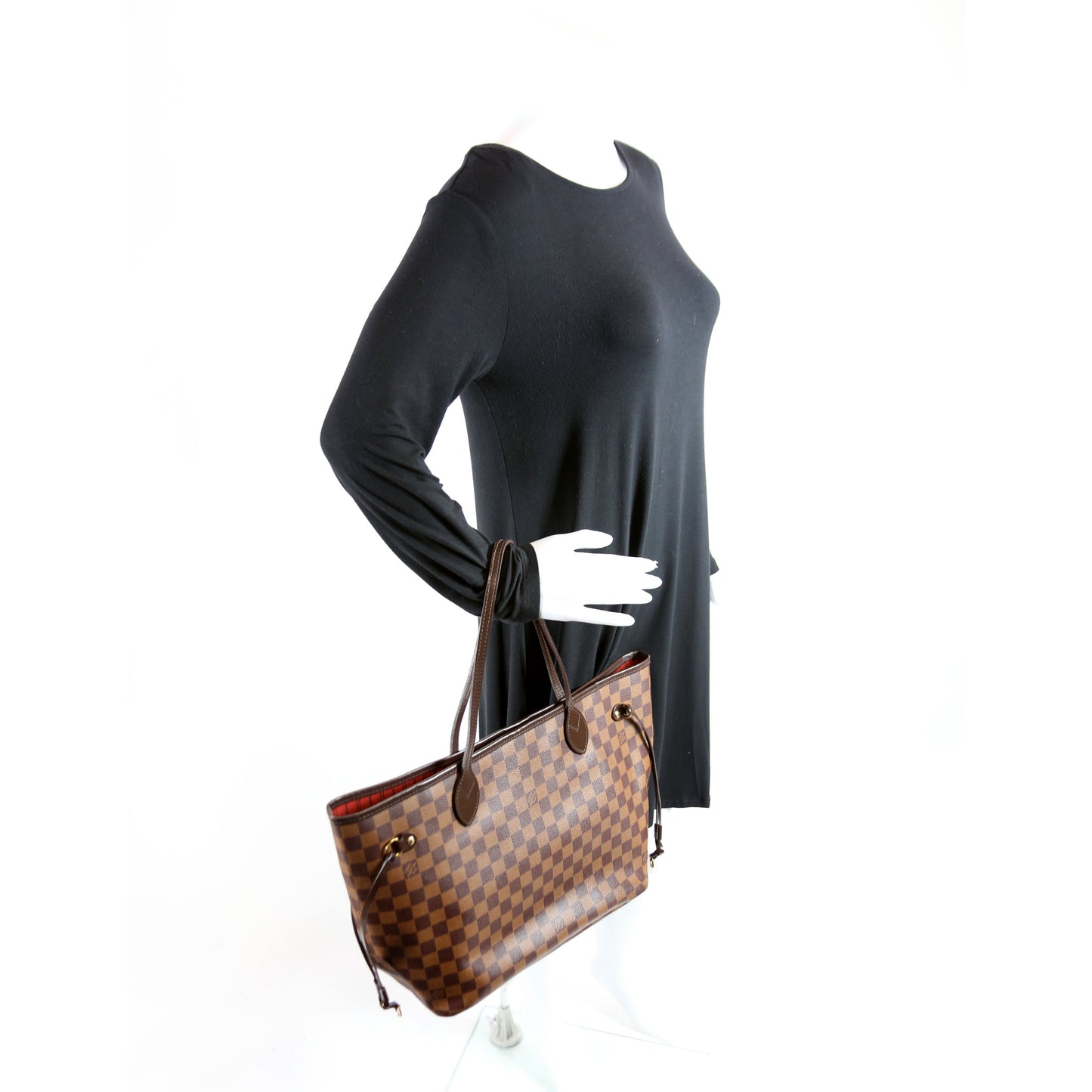 Neverfull MM Damier Ebene Red