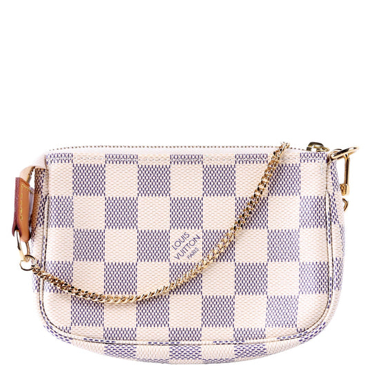 Pochette Accessories Mini Damier Azur